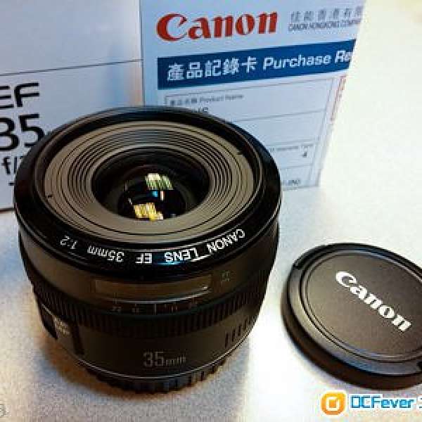 Over 90% new Canon 35mm F2 Non-IS Version 行貨