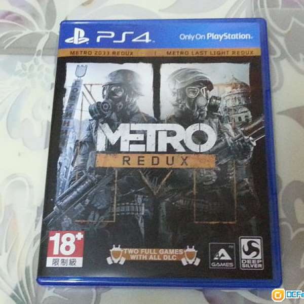 賣/換GAME PS4 Metro Redux (一碟兩GAMES)