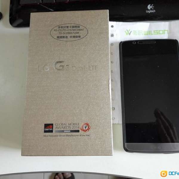 99.99新 香港行貨 LG G3 Dual LTE 32GB 灰色 雙卡