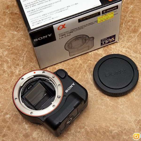 Sony LA-EA2 A to E mount convertyer (NEX APSC only)