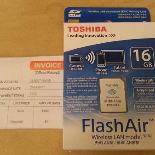 Toshiba FlashAir 16GB