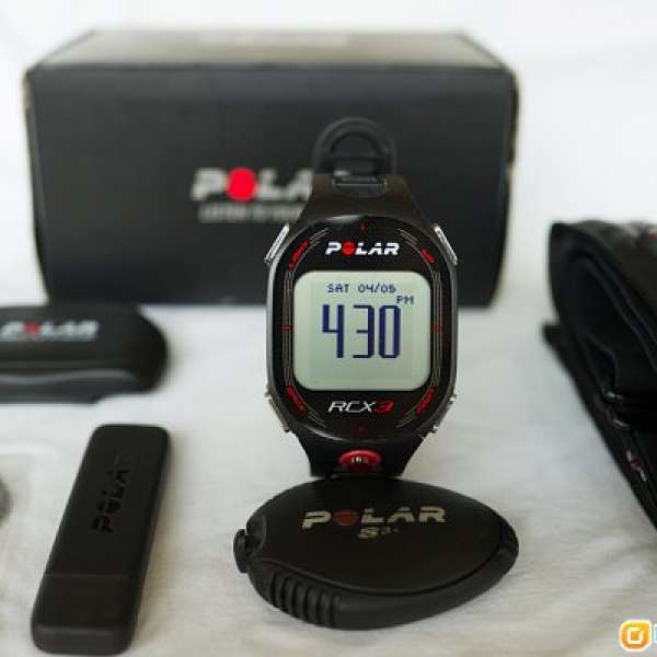 Polar RCX3 RUN, heart rate monitor sport watch