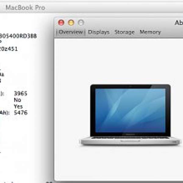 13" MacBook Pro 2010, 8G RAM, 750G HDD, 9成新電池