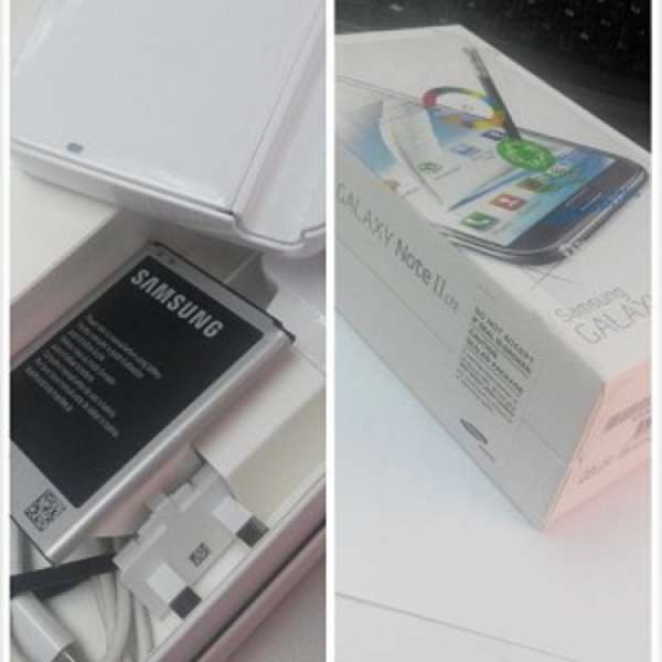 Samsung Note2 LTE N7105 16GB 雙電坐充