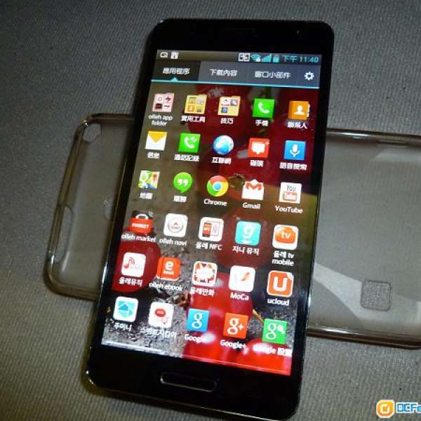 LG Optimus GK F220K Black  4G  with box, not full set (earphone lost)