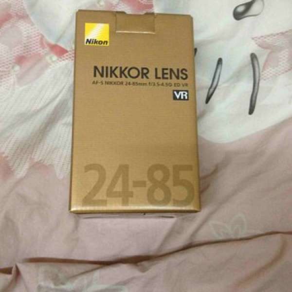 Nikon 24-85 F/3.5-4.5G VR