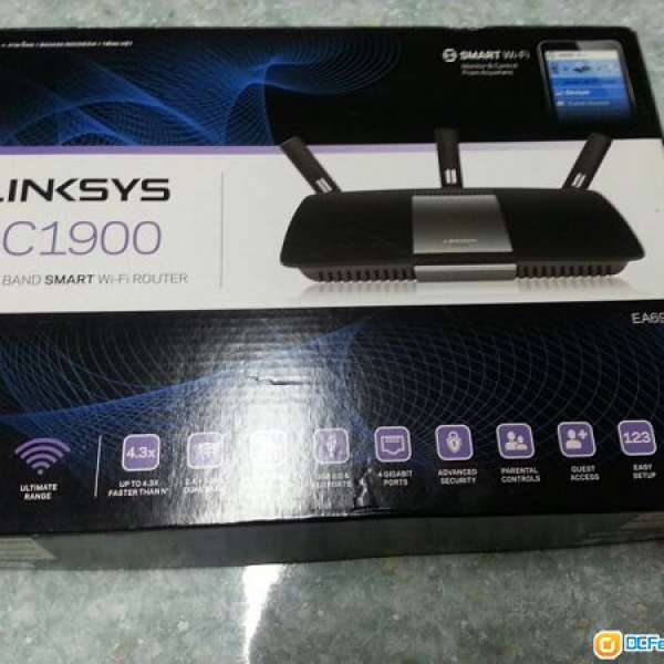 Linksys EA6900 Dual-Band AC1900 Router