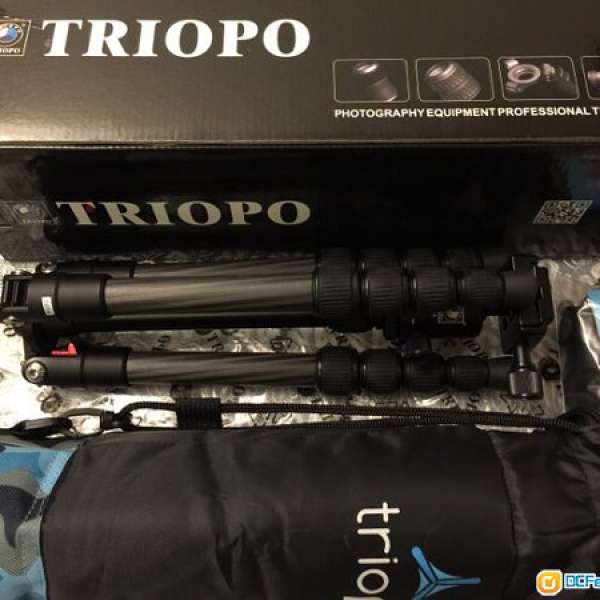 99% new Triopo GT 2205 碳纖反腳腳架全套