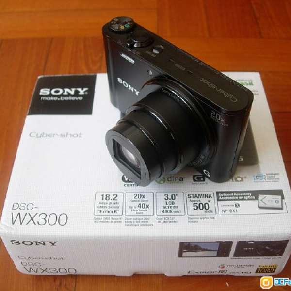 Sony WX300 1800像素  長炮王( 40倍 )變焦  數碼相機
