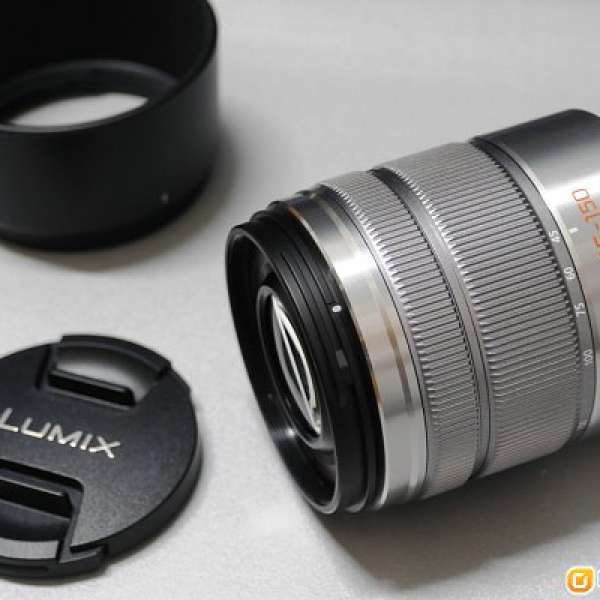 Panasonic LUMIX G VARIO 45-150mm HD - 99%新 銀色