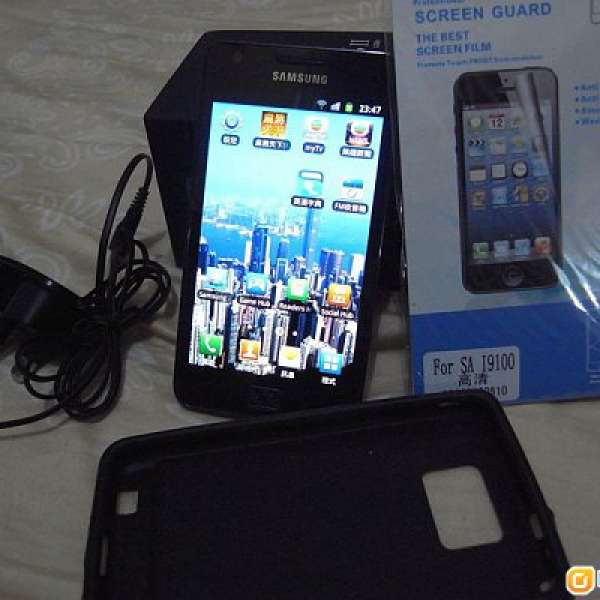 90% 新 Samsung Galaxy S II (i9100) 黑色，香港行貨