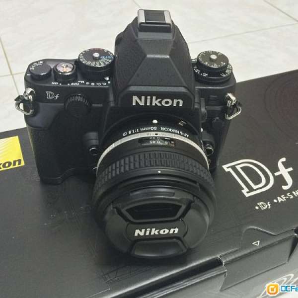 Nikon DF（BLACK) 連50mm f1.8 kit len 有保養