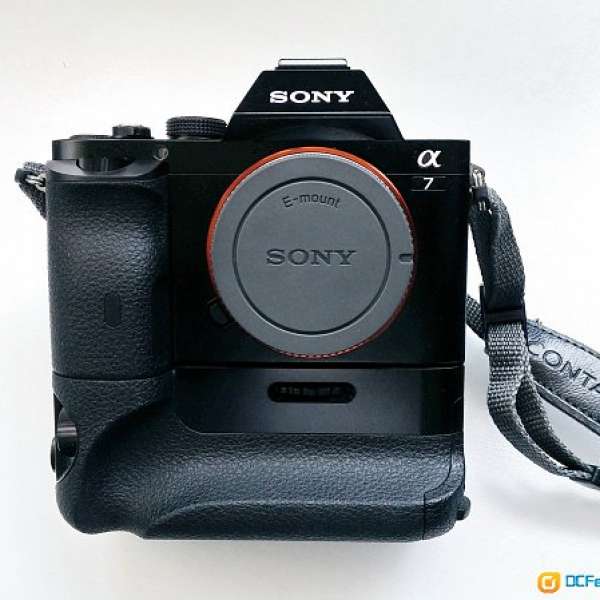 Sony A7行貨淨機身full pack齊件連VG-C1EM原裝行貨直度