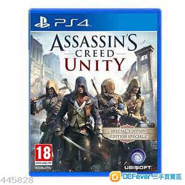 Assassin's Creed Unity -  PS4 (code 未用) 可換GTA