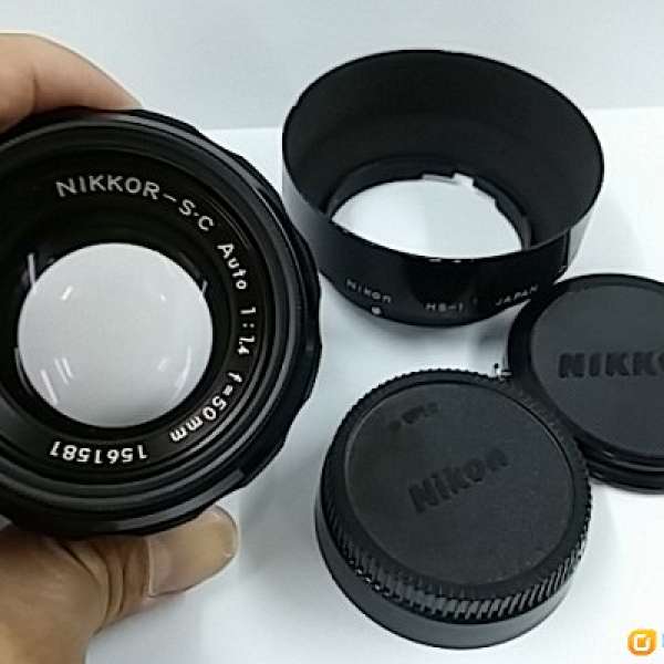 Nikon Nikkor S.C 50mm f1.4原装AI改原廠Hood