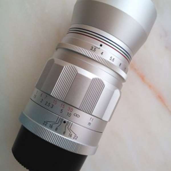 Voigtlander 90mm f3.5 APO LTM Silver