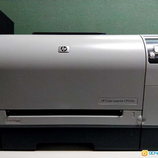 95%HP LaserJet Color CP1515n Network Printer 連全新黑色原裝炭粉