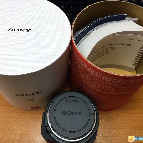 行貨 Sony ILCE-QX1接環 full box set - 99.99%New