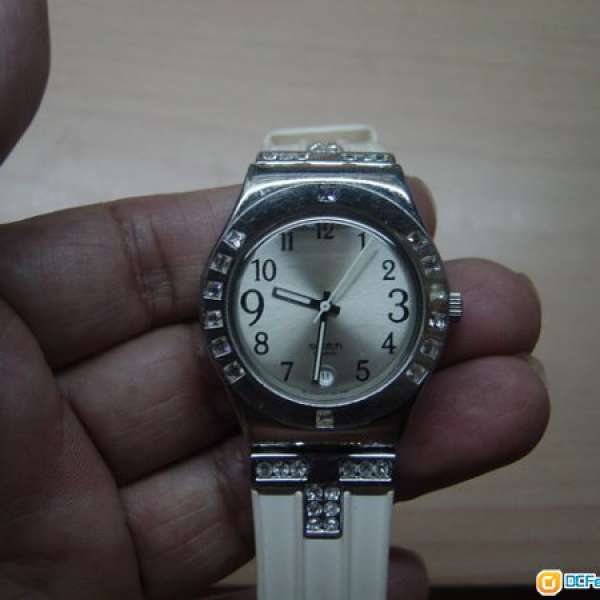 企理 全鋼 swatch 閃石 手錶,只售HK$150(已減價,不議價)