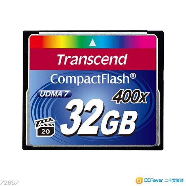 Transcend 32GB CF card 400X