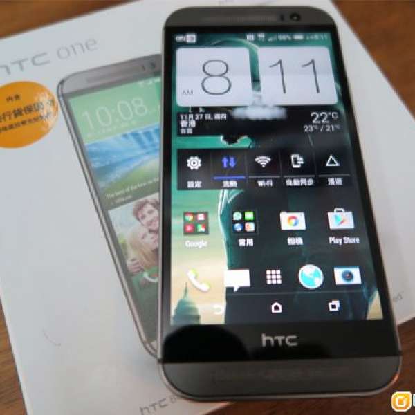 HTC One M8 16GB 灰色 香港行貨機