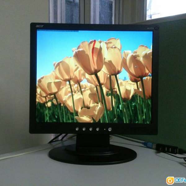 95%新 Acer AL1715 - LCD monitor - 17" 液晶顯示器