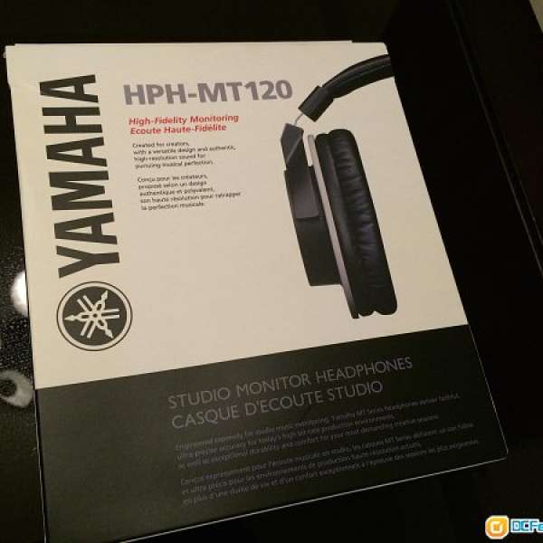 Yamaha HPH-MT120 Studio Headphone (Monitor) 監聽耳機 [全新沒用過]