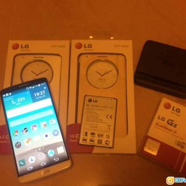 出售行貨 白色99% LG G3 D855 32GB LTE 4G. 全套跟二電一充 但無單無盒無保養