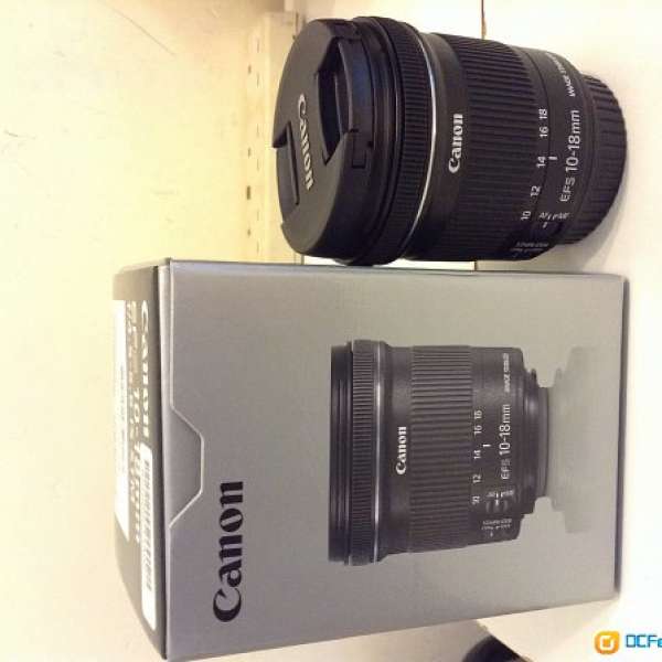 Canon EFS 10-18mm f/4.5-5.6 IS STM