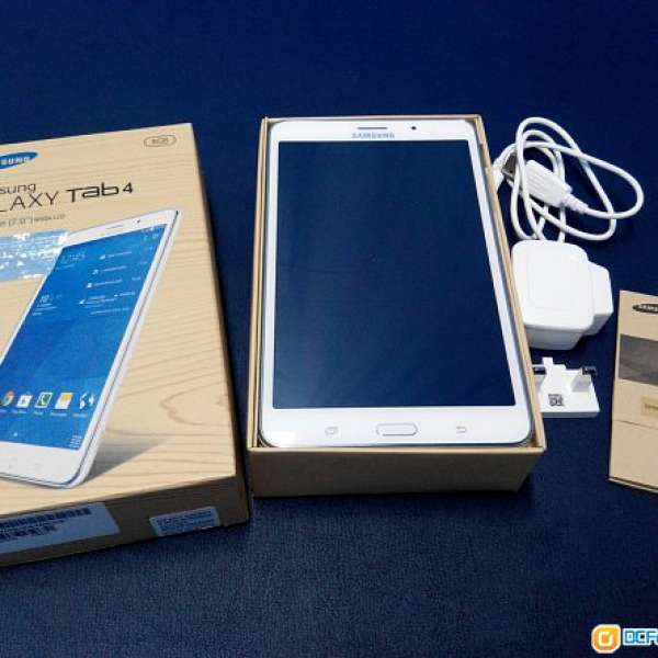 Samsung Galaxy Tab 4 7.0 3G版 白色 行貨 未用過 昨天才買 有單據