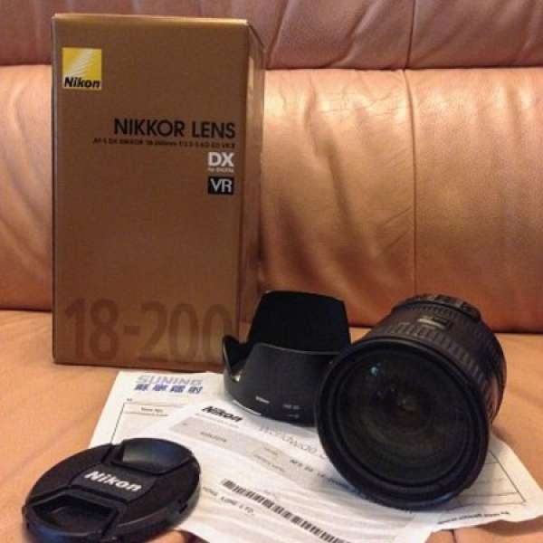 Nikon AF-S DX NIKKOR 18-200mm f/3.5-5.6G ED VR II (第二代防震)