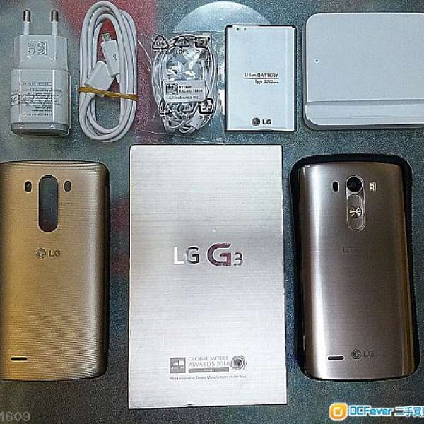 代友售99%新  LG G3 32G F400S 金色，三碼合一，已Ota up 5.0，可換機Z3，S5，Note4