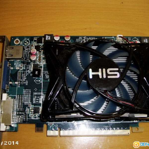 HIS HD6670 1G D5 100% WORK (免電版)