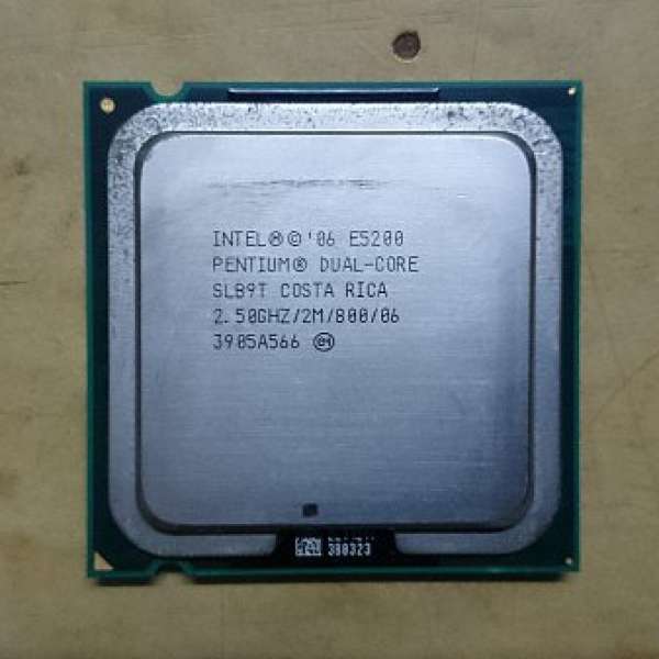 Intel® Pentium® Processor E5200