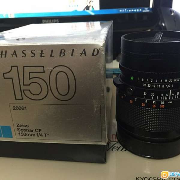 90% New Hasselblad 150mm f/4 CF Lens with box