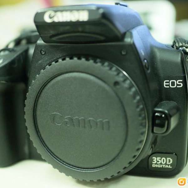 Canon EOS 350D + BG-E3 + EFS 18-55 II (非IS) 少有靚仔收藏機