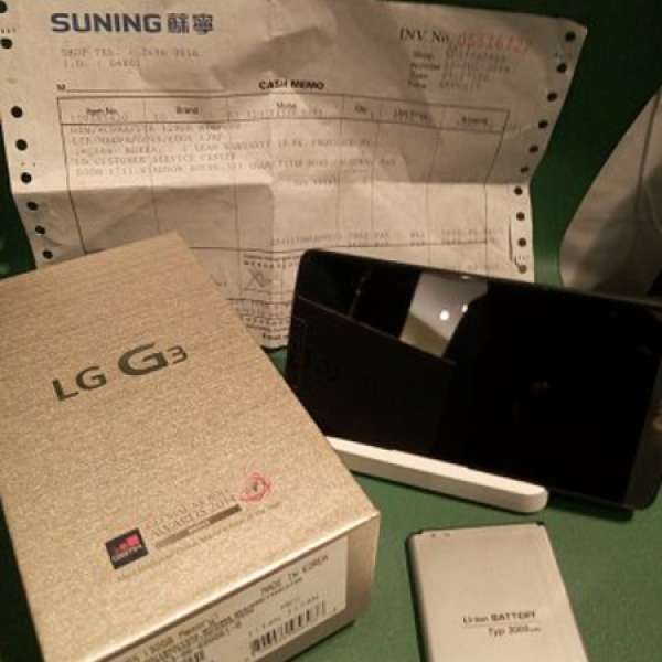 lg g3 香港行貨灰色