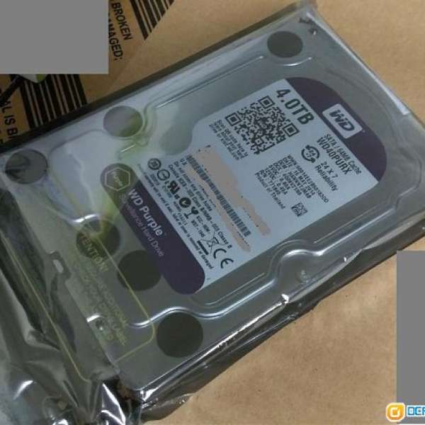 全新Western Digital WD 4TB Harddisk Purple series