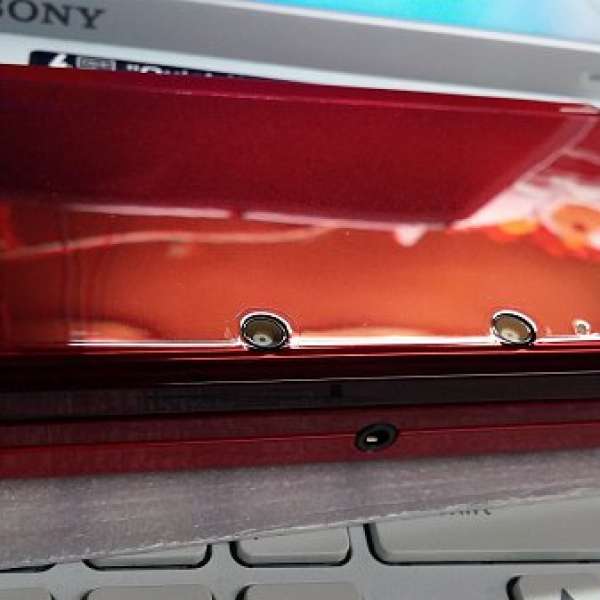 <減至最抵價!!> 賣: 99%極新!! <美版>火炎紅色 3DS細機, 全套有盒有牛