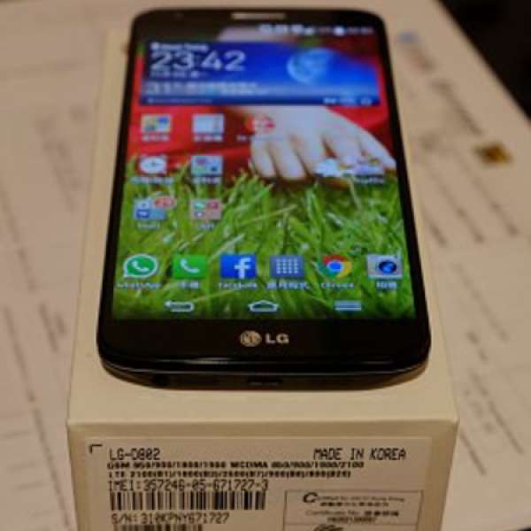 LG G2 D802 32GB 黑色 行貨