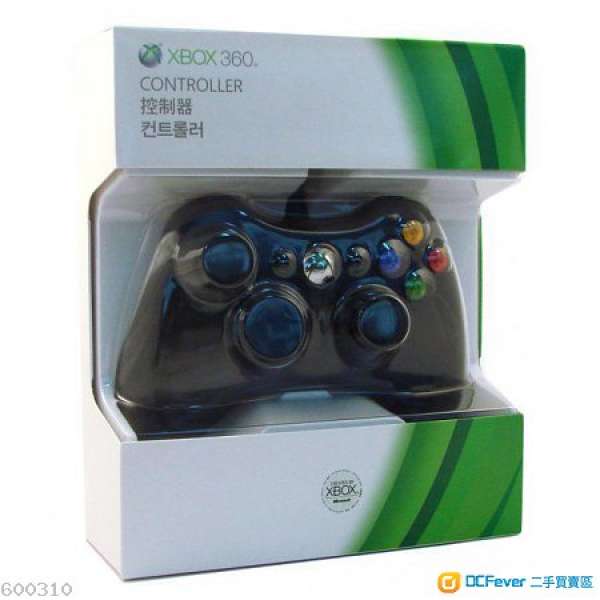 九成新 xbox360 手制 黑色