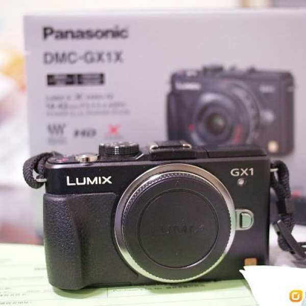Panasonic Lumix DMC-GX1 body, 黑色行貨, 新淨