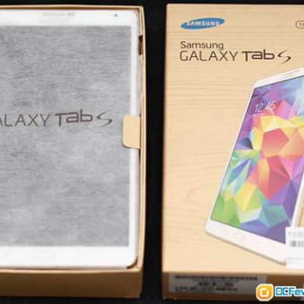 Samsung Tab S 4G LTE White (99.9%new) 全套有盒有單 保養到2015-10-29