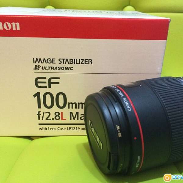 Canon 100mm F2.8L usm ISO Marco