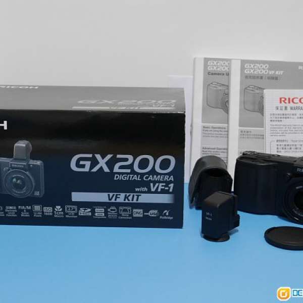 Ricoh GX200 - 99% new 行貨有保