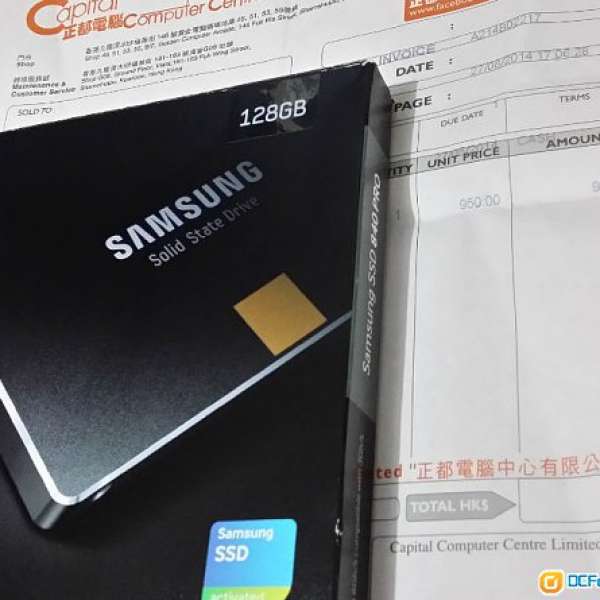 Samsung SSD 840 Pro 128 GB