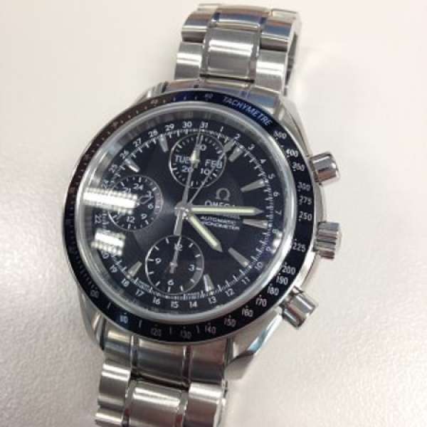 Omega Speedmaster Chronography Day Date Automatic 黑面黑圓