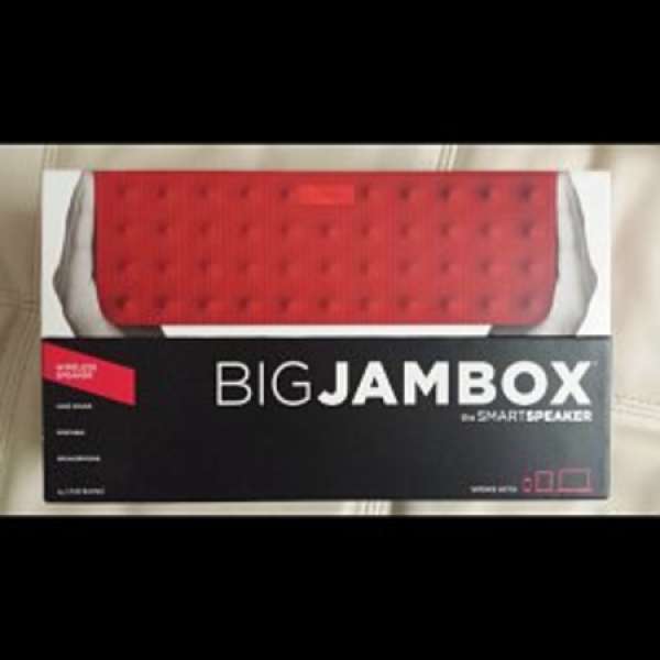 99%Jawbone Big jambox 藍芽無線 便攜音箱 大聲高質 紅色波點