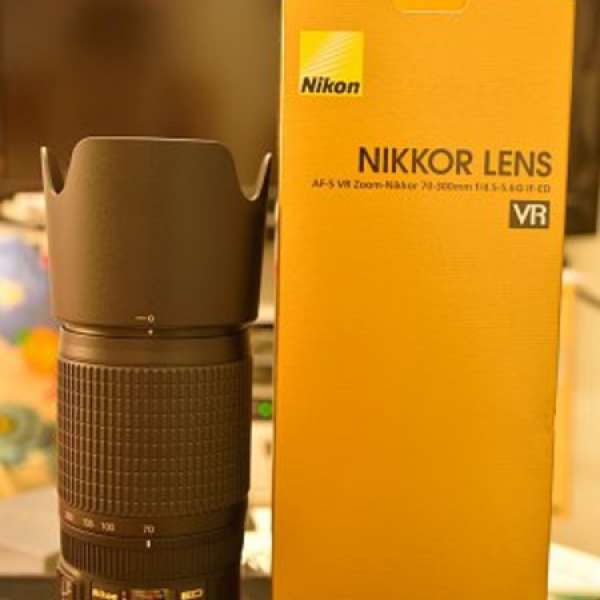 Nikon AF-S VR Zoom-Nikkor 70-300mm f/4.5-5.6G IF-ED (水貨有保)
