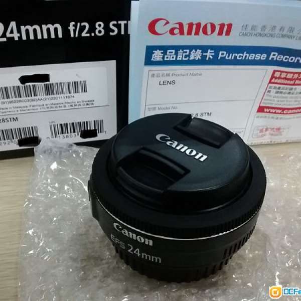 Canon EF-S 24mm f/2.8 STM(行貨,99%新)